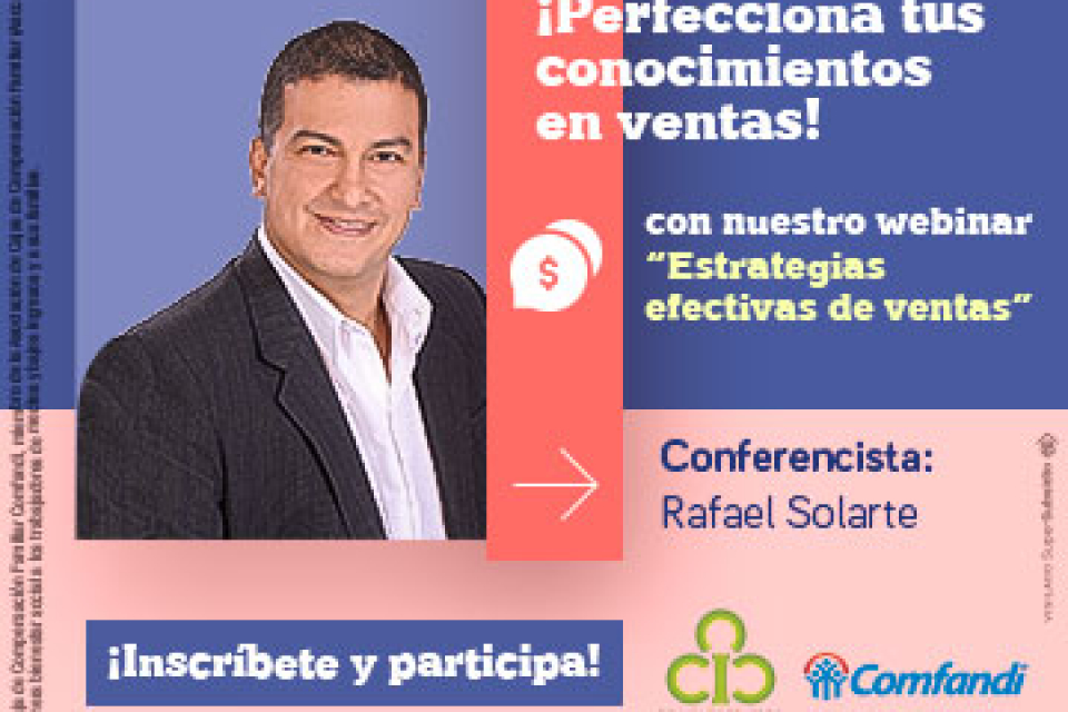 Webinar: Estrategias efectivas en ventas