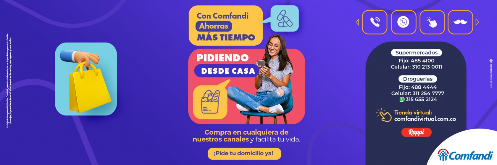 Directorio Supermercados Comfandi